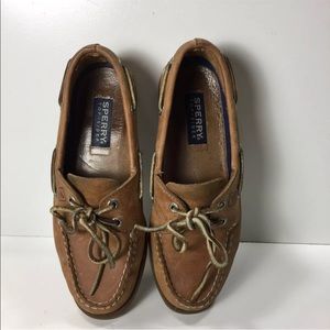 Woman’s Sperry Top Sider Boat shoes 7 Sahara A/O